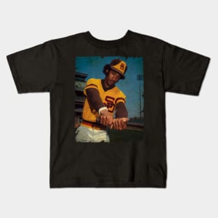 Ozzie Smith in San Diego Padres Kids T-Shirt